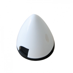 Plastic Spinner 76mm by The World Models (Available in Yellow, Red, Dark Blue, Black, Green) [Part Code: TWPL2111076]